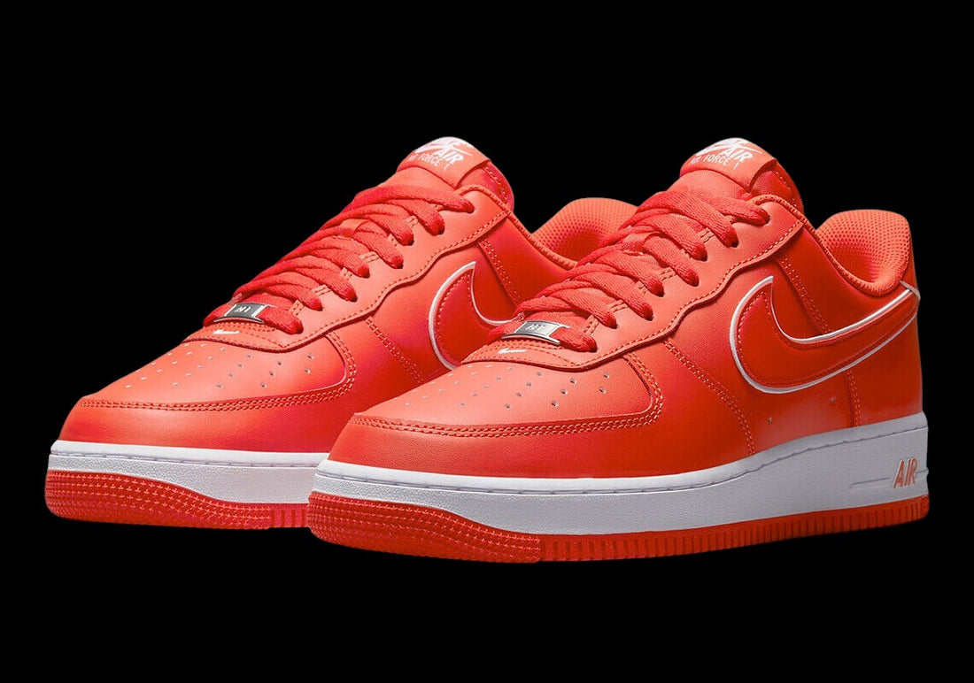 Nike Air Force 1  Picante Red White  Men's