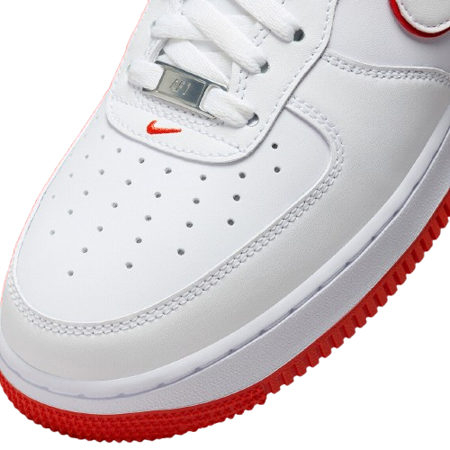 Nike Air Force 1 Low White Picante Red Outline Men's