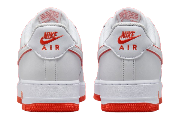 Nike Air Force 1 Low White Picante Red Outline Men's